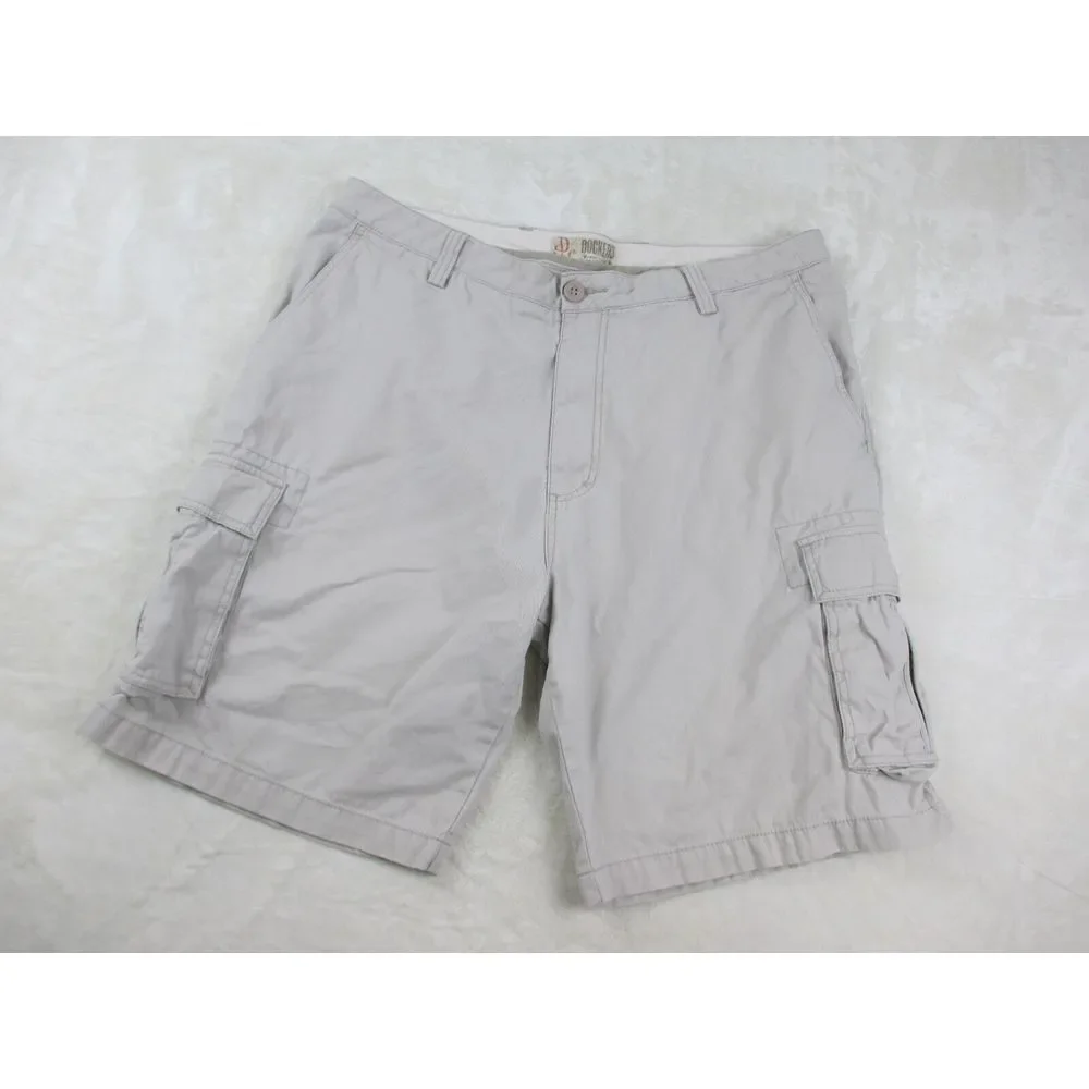 Dockers Shorts Mens 40 Brown Tan Cargo Pockets‎ Relaxed Fit Outdoors Casual